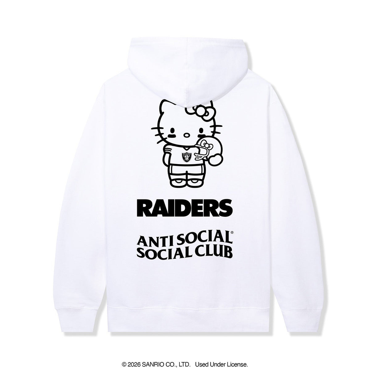 ASSC x Hello Kitty x Raiders Touchdown Hoodie