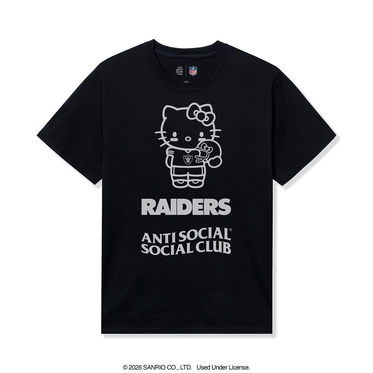 ASSC x Hello Kitty x Raiders Touchdown Tee