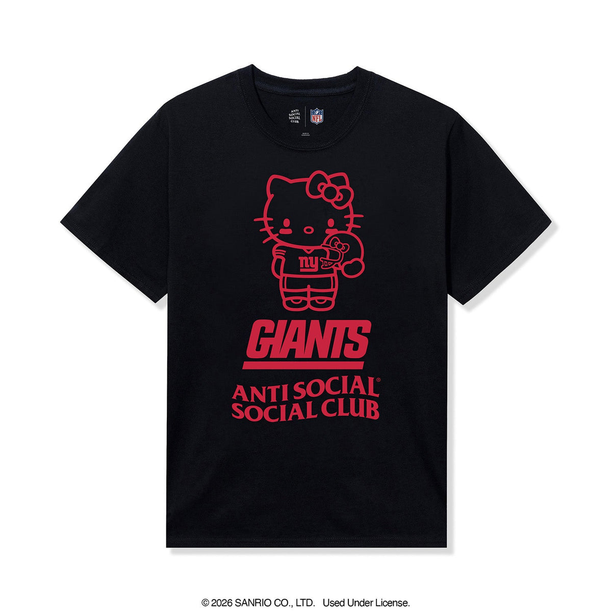 ASSC x Hello Kitty x Giants Touchdown Tee