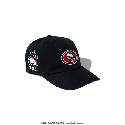 ASSC x Hello Kitty x 49ers Touchback Dad Cap