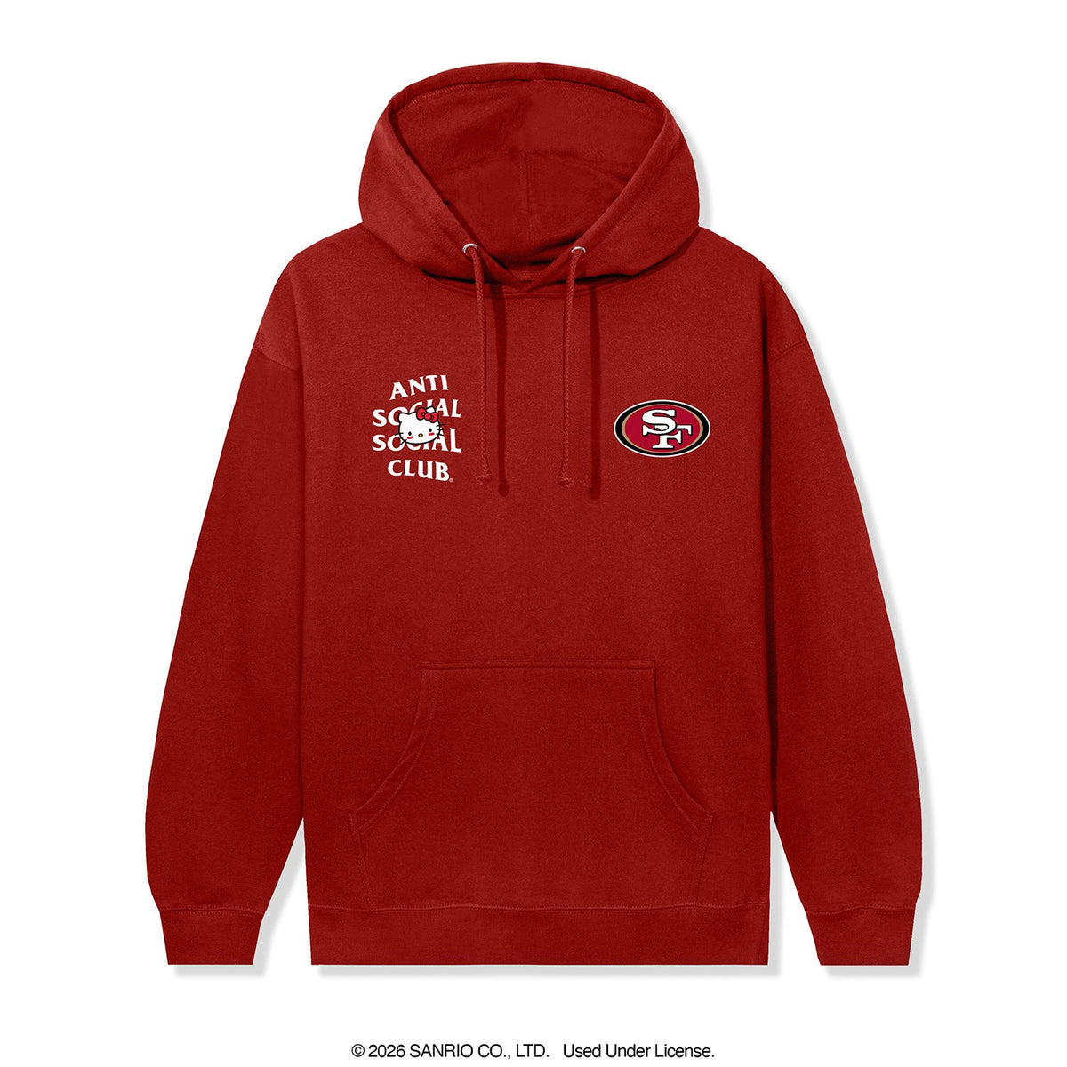 ASSC x Hello Kitty x 49ers Blitz Hoodie