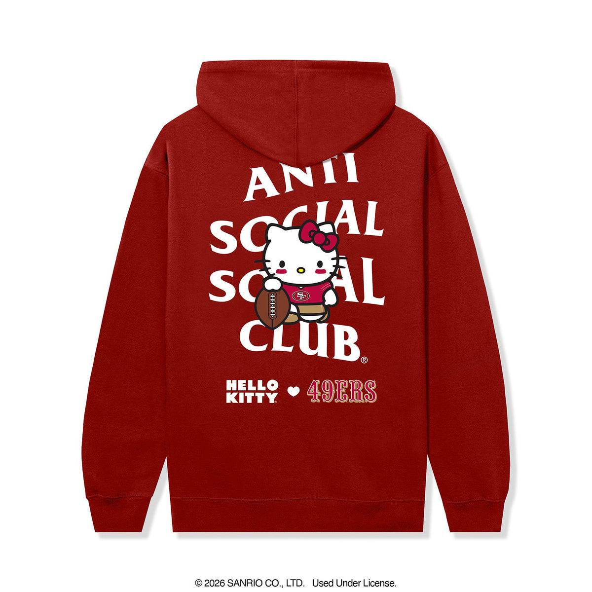 ASSC x Hello Kitty x 49ers Blitz Hoodie