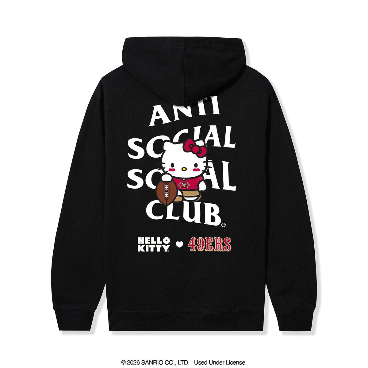 ASSC x Hello Kitty x 49ers Blitz Hoodie