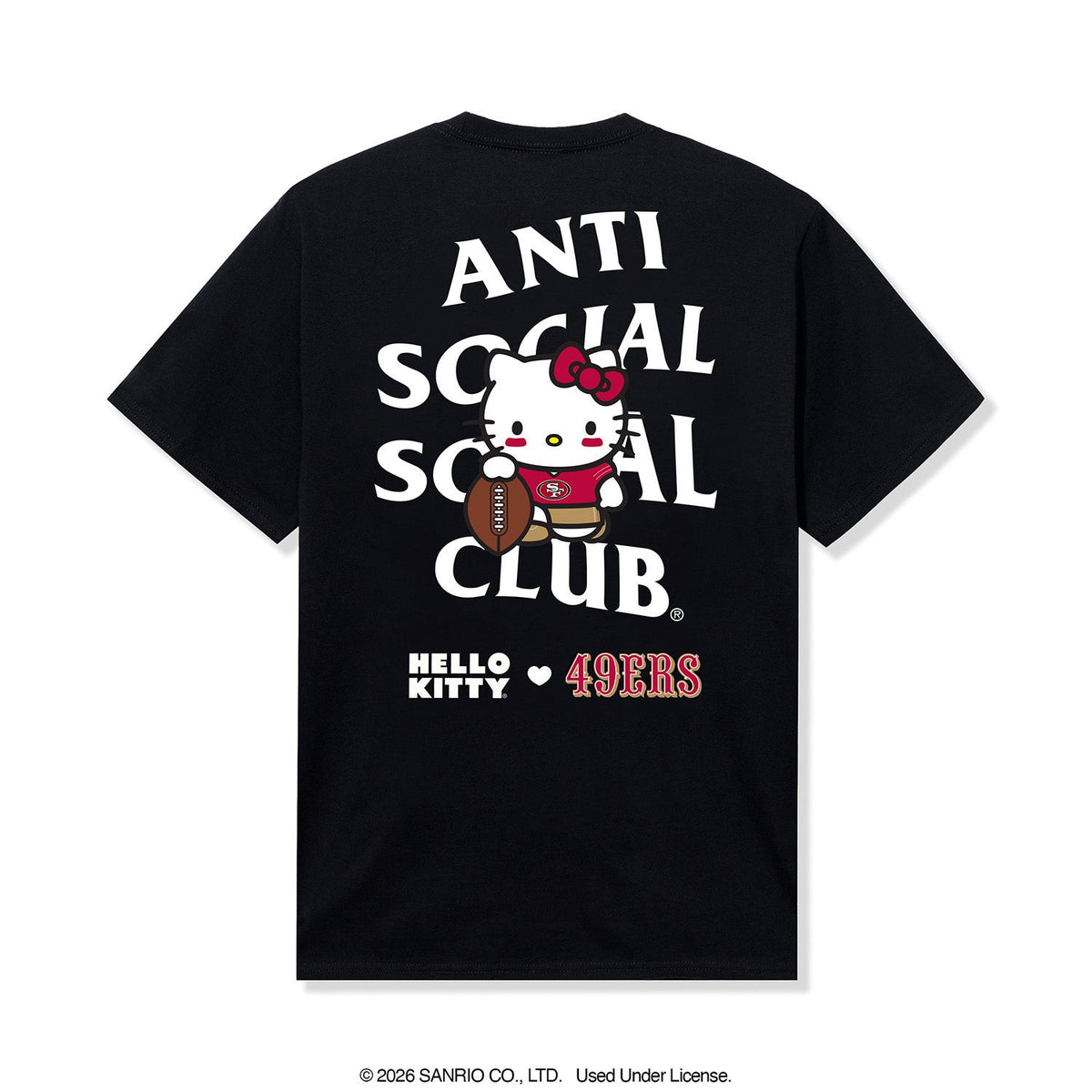 ASSC x Hello Kitty x 49ers Blitz Tee