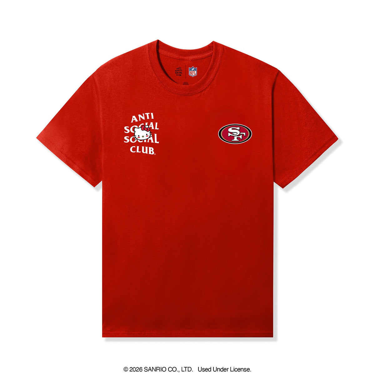 ASSC x Hello Kitty x 49ers Blitz Tee