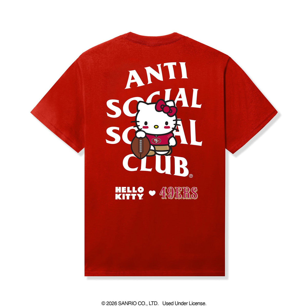 ASSC x Hello Kitty x 49ers Blitz Tee