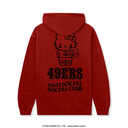 ASSC x Hello Kitty x 49ers Touchdown Hoodie