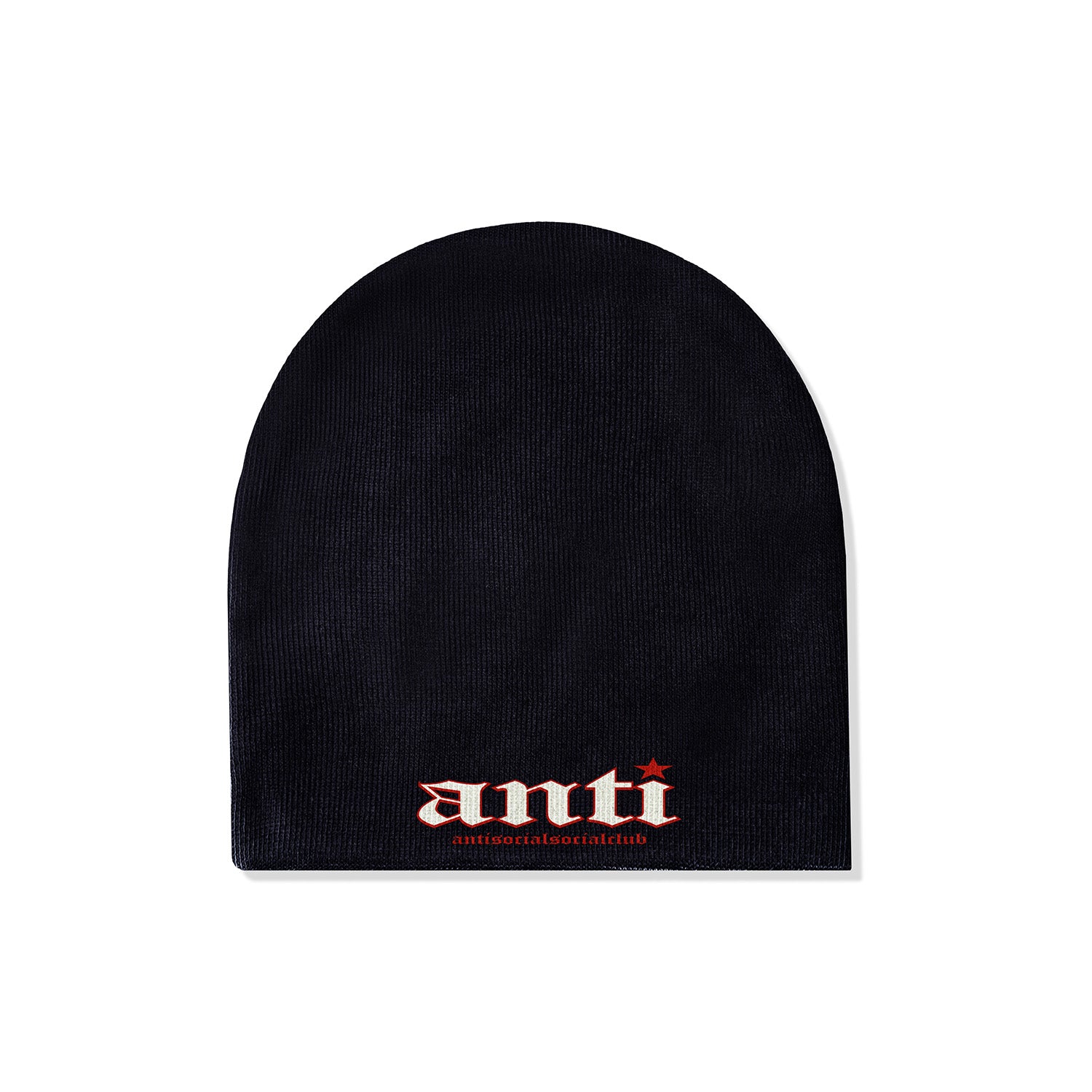 You Don't Know Me Beanie Black Front