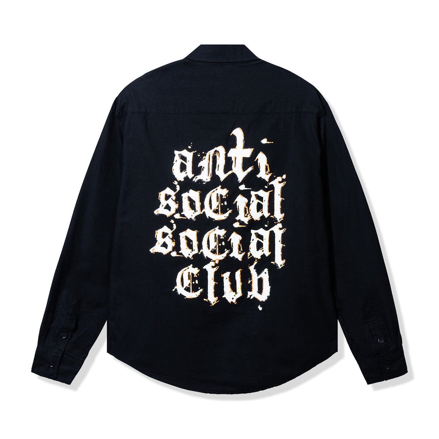 Love & War Oxford Shirt - Black – AntiSocialSocialClub
