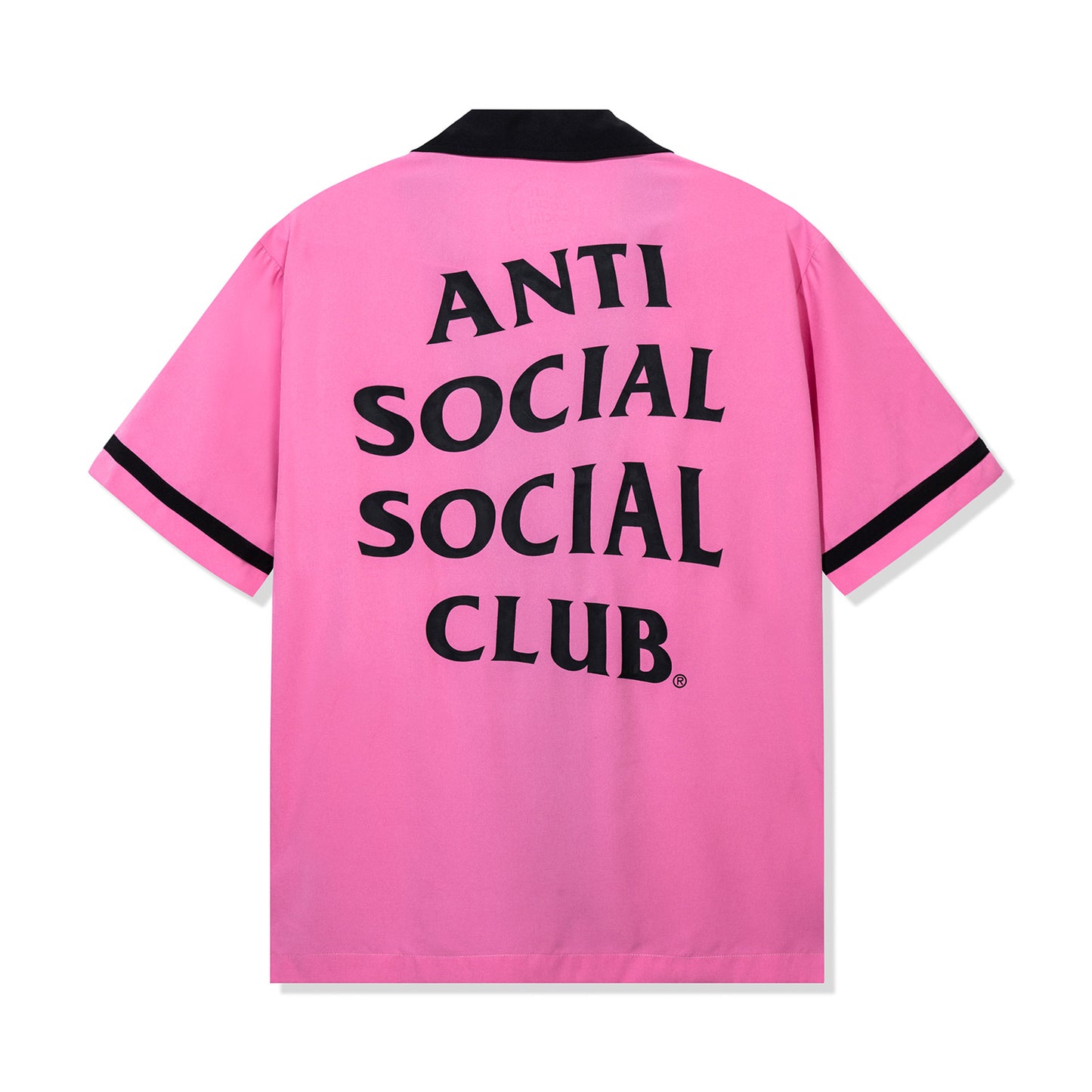Dark Corners Bowling Shirt - Pink