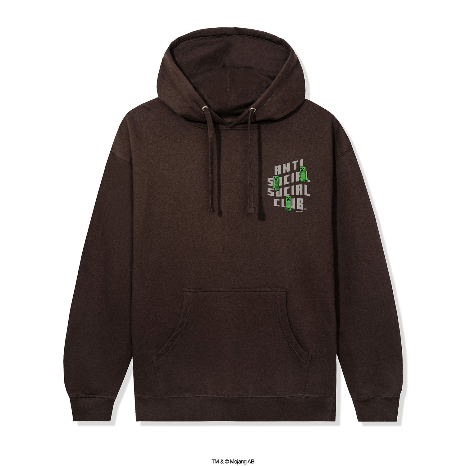 ASSC x Minecraft Creeper Logo Hoodie – AntiSocialSocialClub