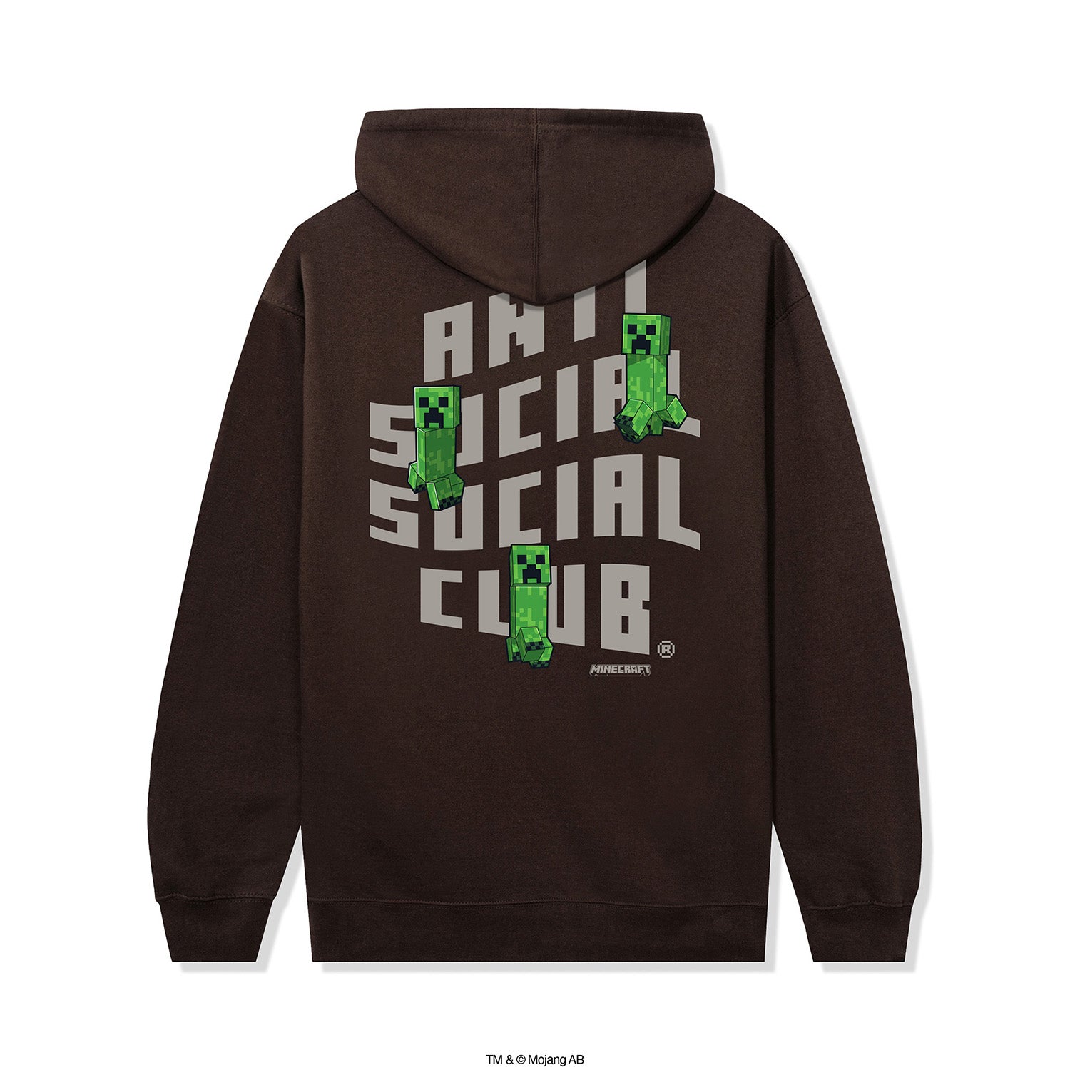 ASSC x Minecraft Creeper Logo Hoodie – AntiSocialSocialClub