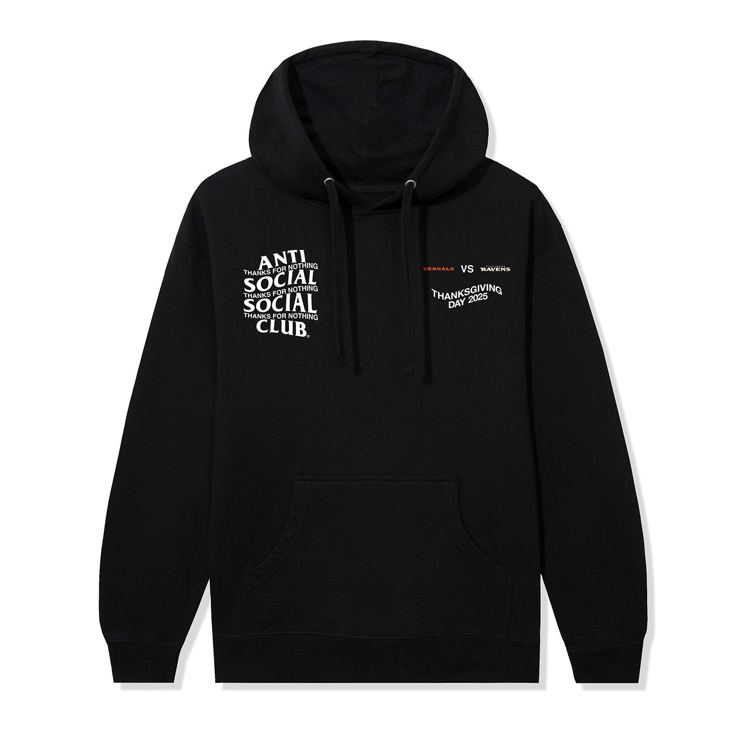 京都サンガF.C. BARL. HOODIE BLACK XL NFL BVR Hoodie – AntiSocialSocialClub