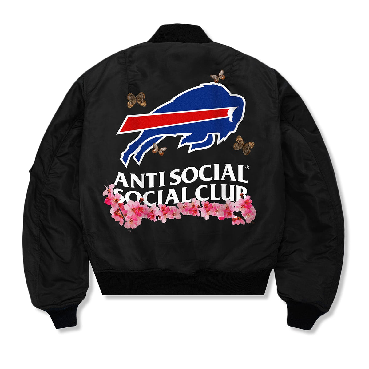 ASSC x Bills Blossom MA-1 Jacket - back