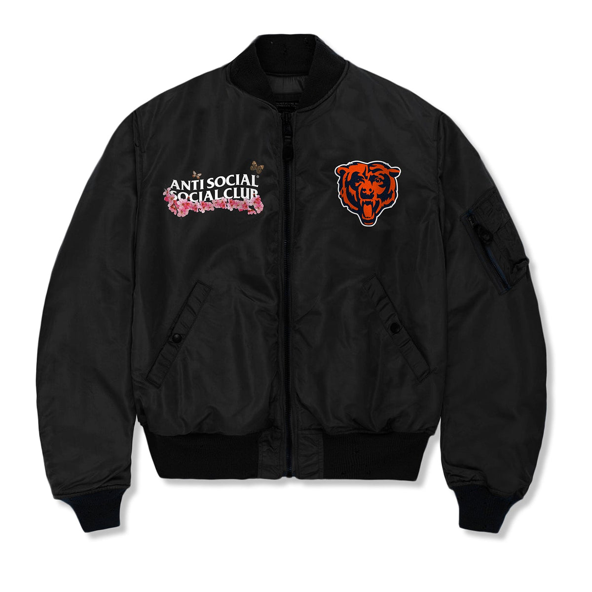 ASSC x Bears Blossom MA-1 Jacket - front