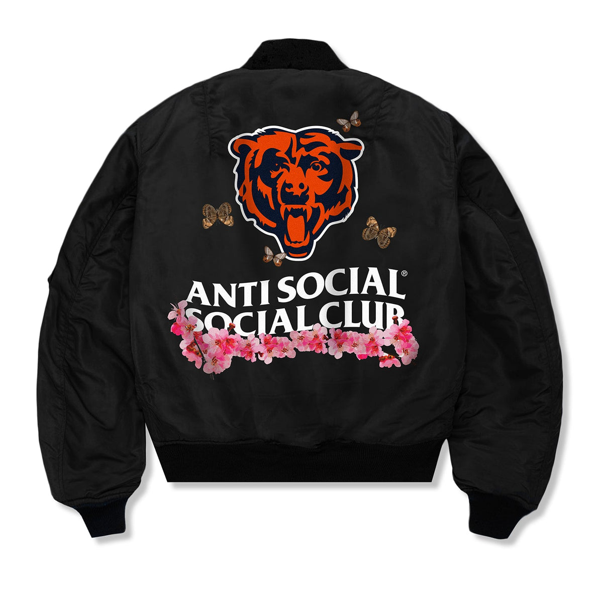 ASSC x Bears Blossom MA-1 Jacket - back