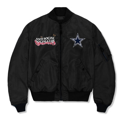 ASSC x Cowboys Blossom MA-1 Jacket - front