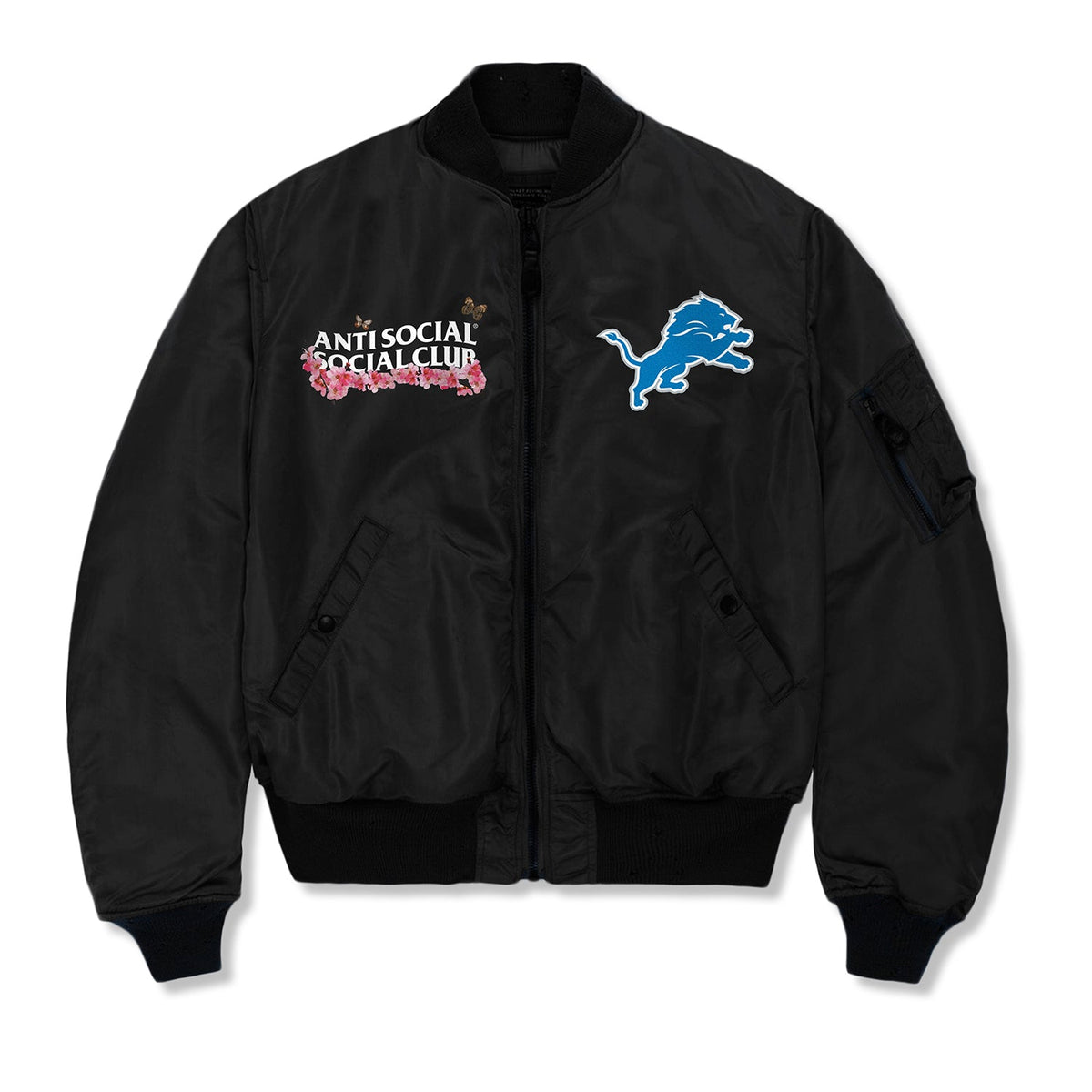 ASSC x Lions Blossom MA-1 Jacket - front
