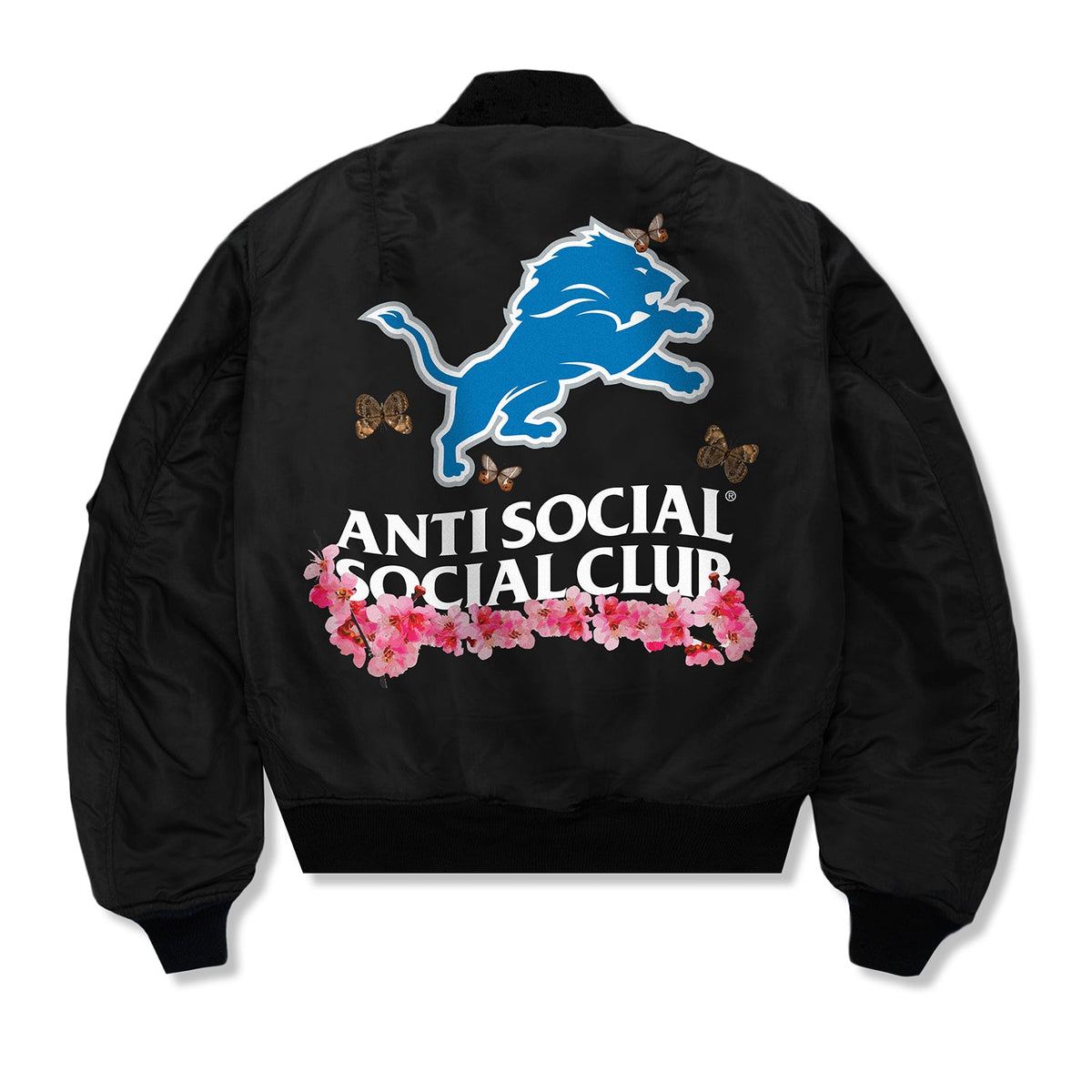 ASSC x Lions Blossom MA-1 Jacket - back