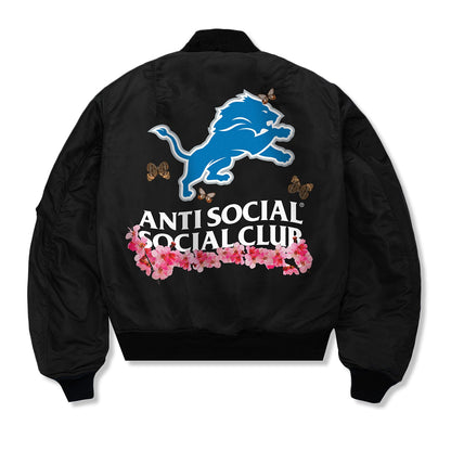 ASSC x Lions Blossom MA-1 Jacket - back