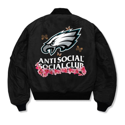 ASSC x Eagles Blossom MA-1 Jacket - back