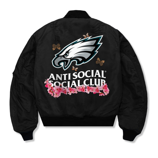 ASSC x Eagles Blossom MA-1 Jacket - back