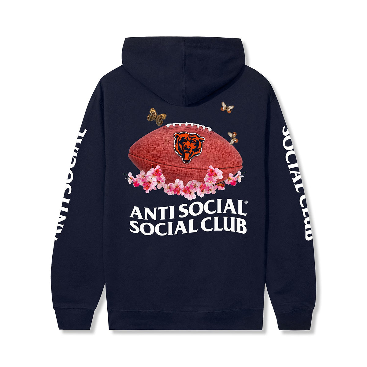 ASSC x Bears Impact Blossom Hoodie - Navy back