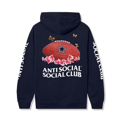 ASSC x Cowboys Impact Blossom Hoodie - Navy back