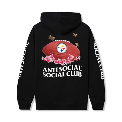 ASSC x Steelers Impact Blossom Hoodie - Black back