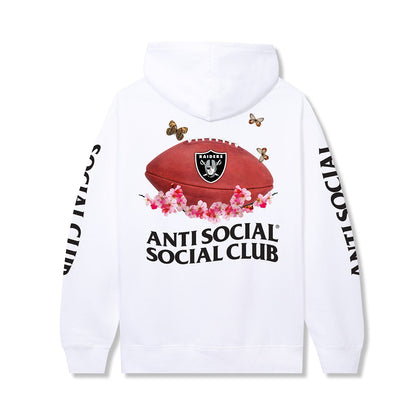 ASSC x Raiders Impact Blossom Hoodie - White back