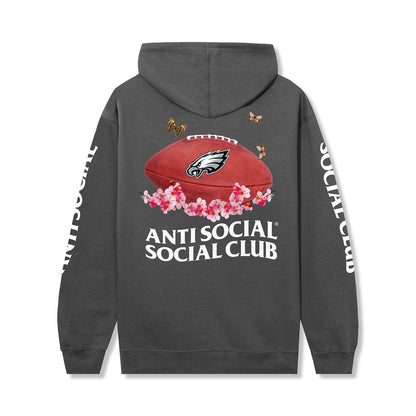 ASSC x Eagles Impact Blossom Hoodie - Charcoal back