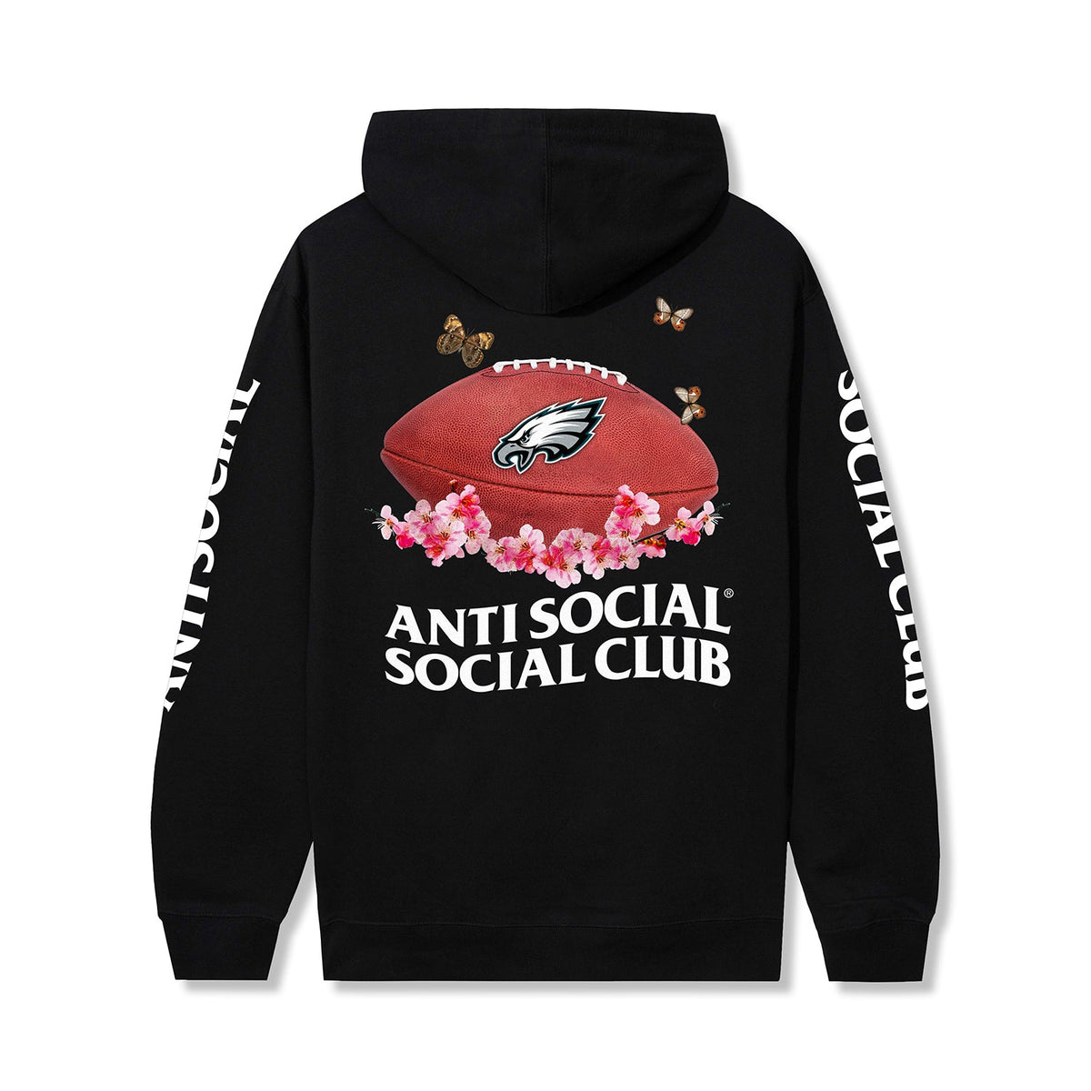 ASSC x Eagles Impact Blossom Hoodie - Black back