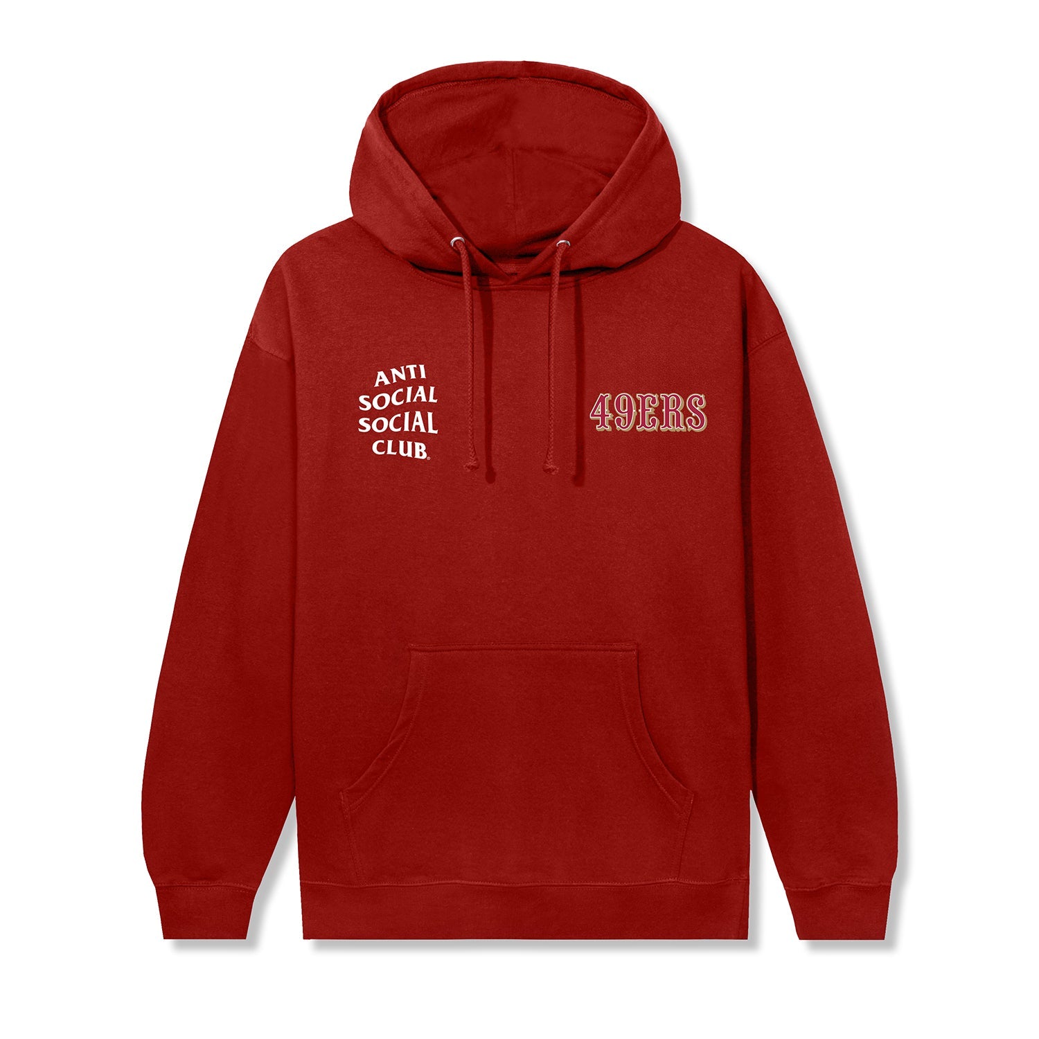 最終値下げaLORS paris Sweat-shirt Coquelicots ASSC x 49ers Snap Hoodie – AntiSocialSocialClub
