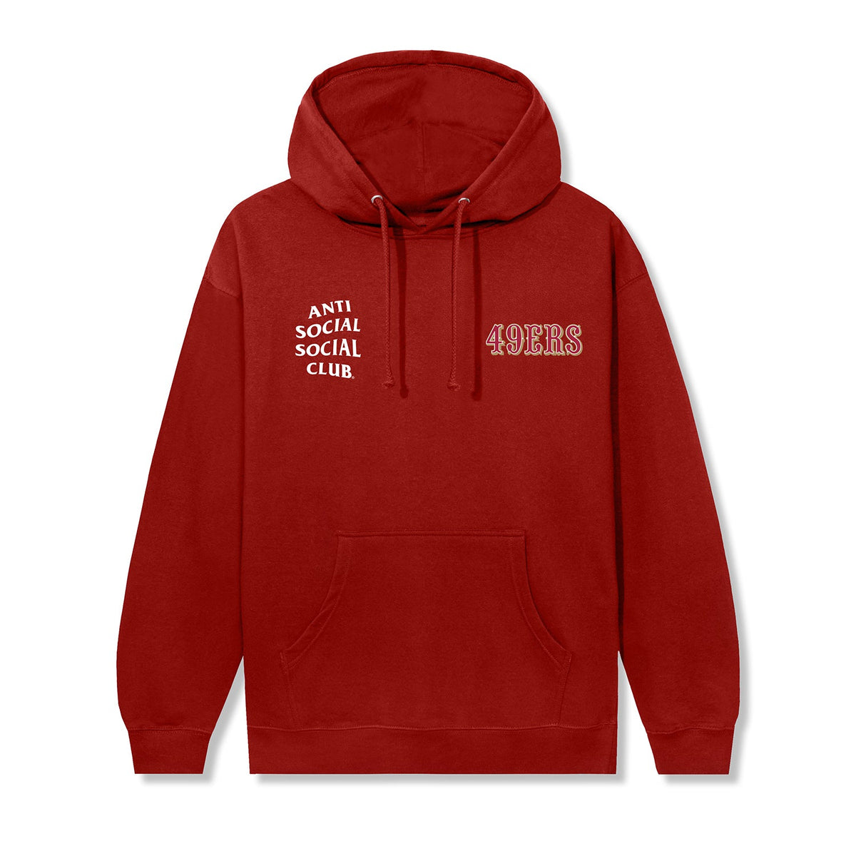 ASSC x 49ers Snap Hoodie - front