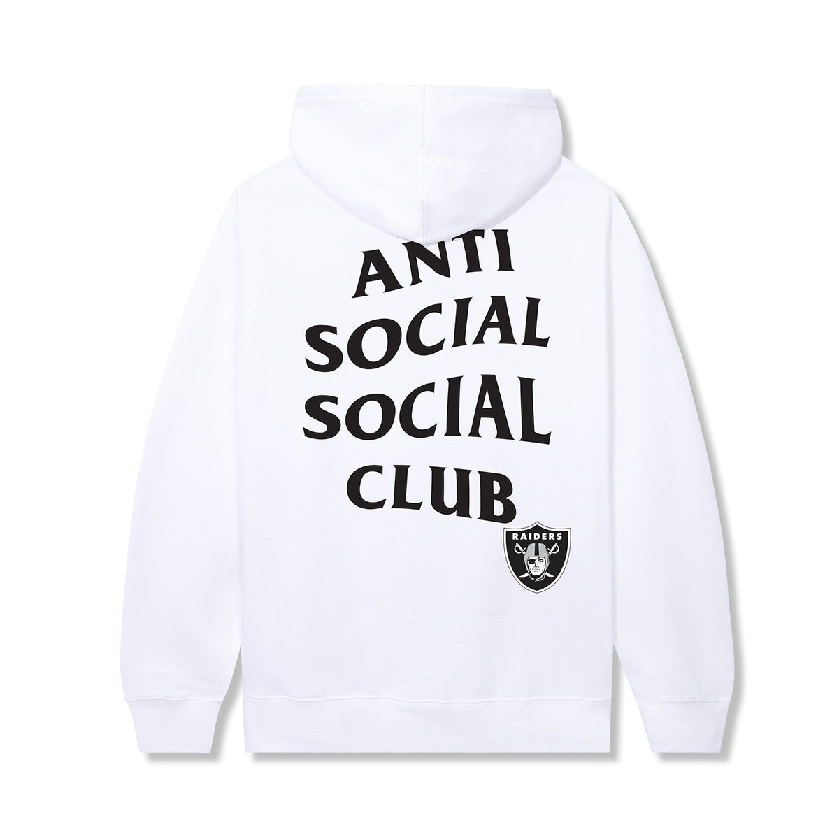 ASSC x Raiders Snap Hoodie - back