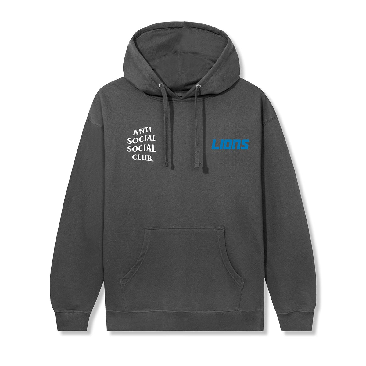 ASSC x Lions Snap Hoodie - front