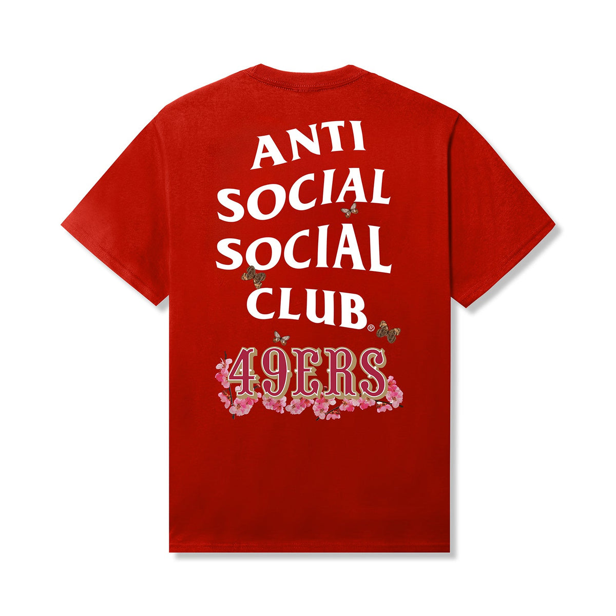 ASSC x 49ers Blossom Tee - Red back