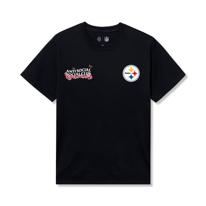 ASSC x Steelers Blossom Tee - Black front