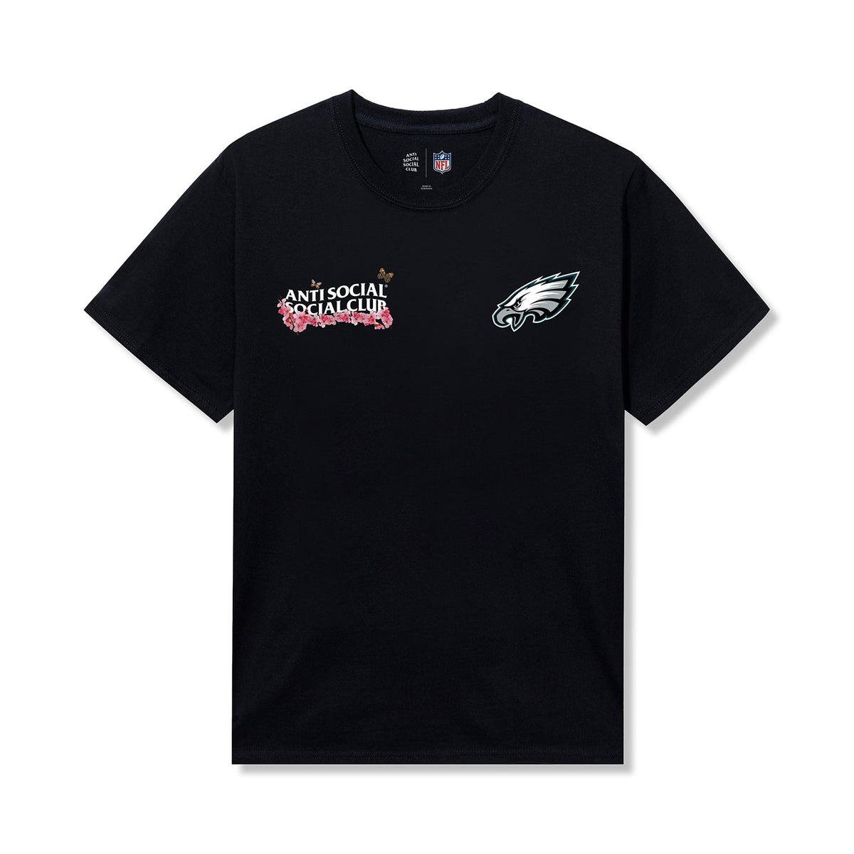 ASSC x Eagles Blossom Tee - Black front