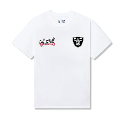 ASSC x Raiders Blossom Tee - White front