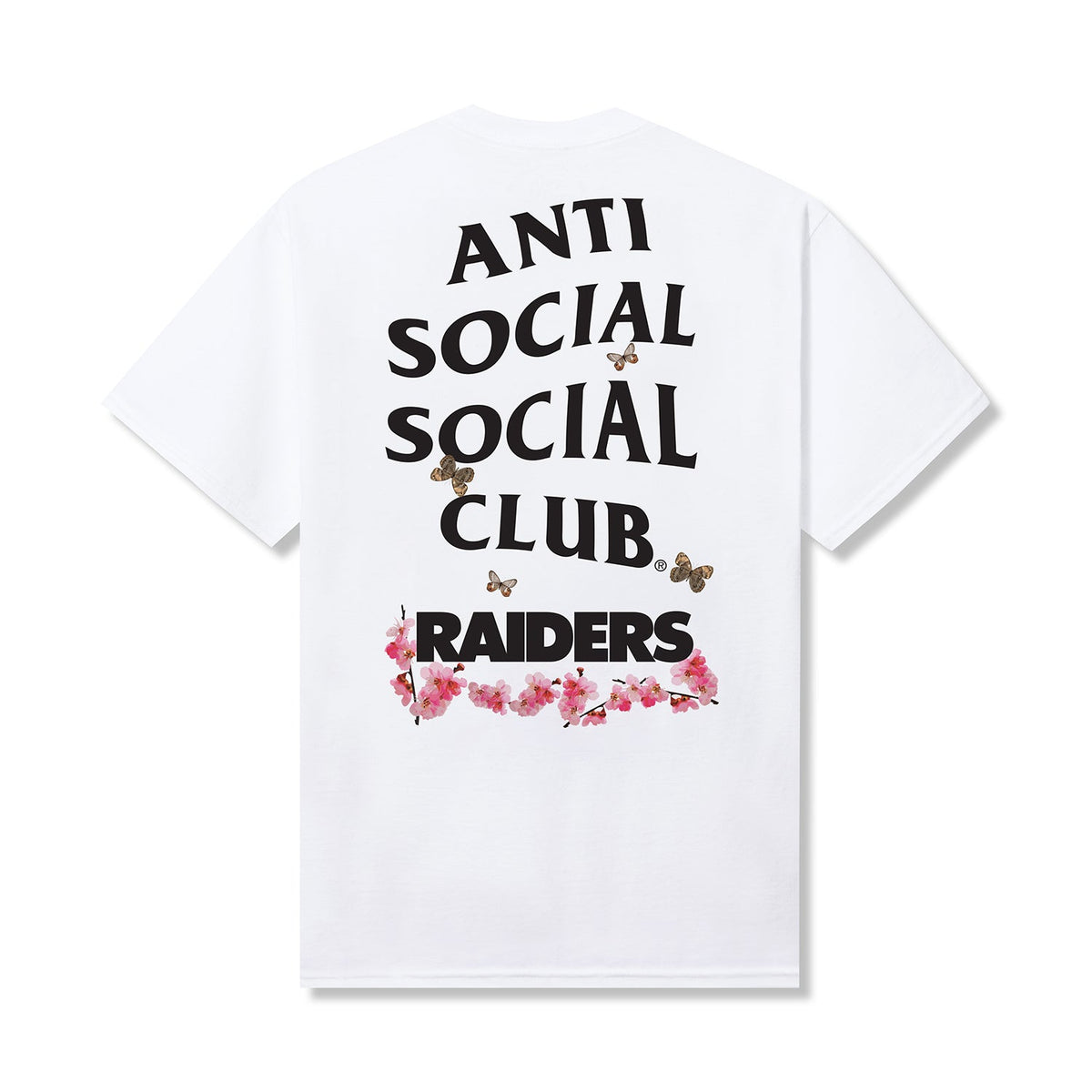 ASSC x Raiders Blossom Tee - White back