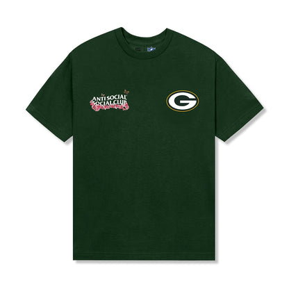 ASSC x Packers Blossom Tee - Forest green front
