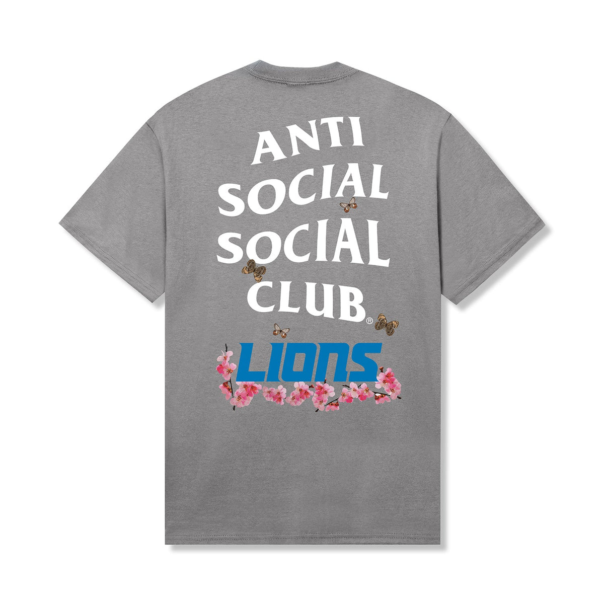 ASSC x Lions Blossom Tee - Medium Grey back
