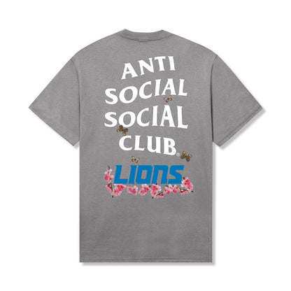ASSC x Lions Blossom Tee - Medium Grey back