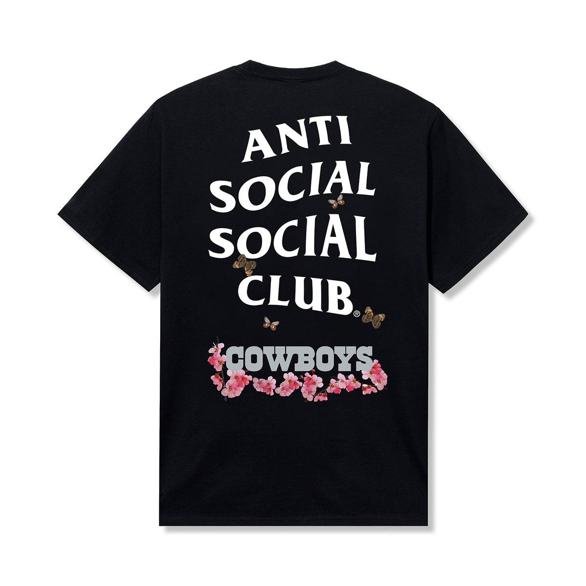 ASSC x Cowboys Blossom Tee - Black back