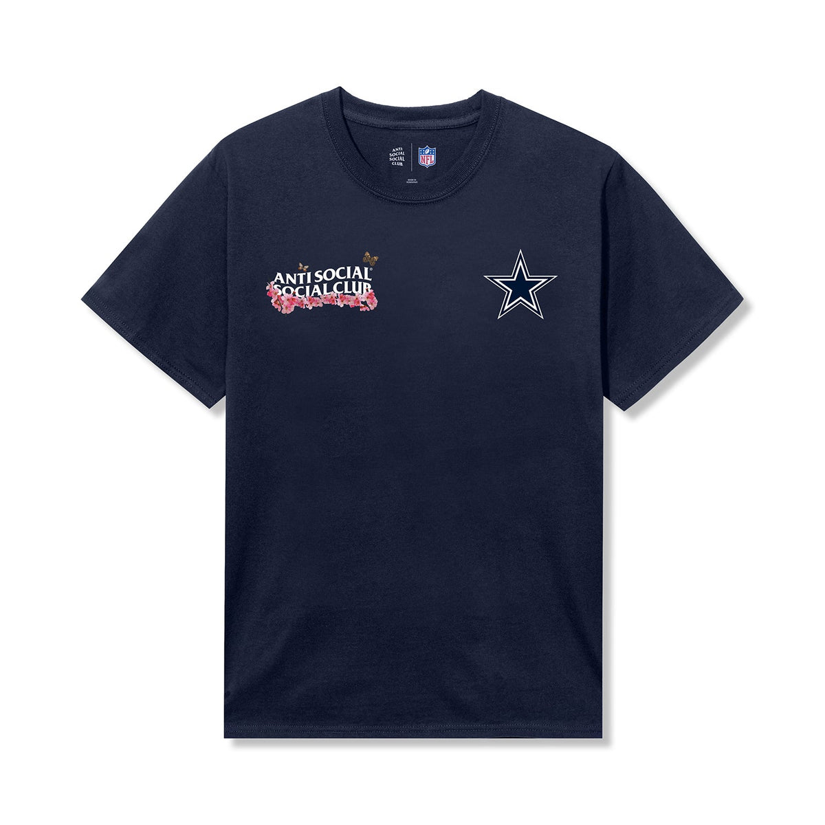 ASSC x Cowboys Blossom Tee - Navy front