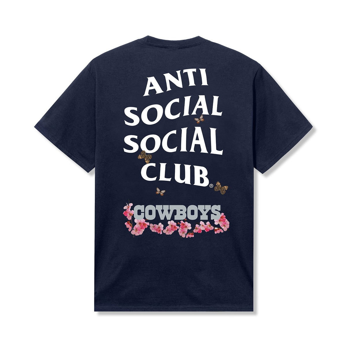 ASSC x Cowboys Blossom Tee - Navy back