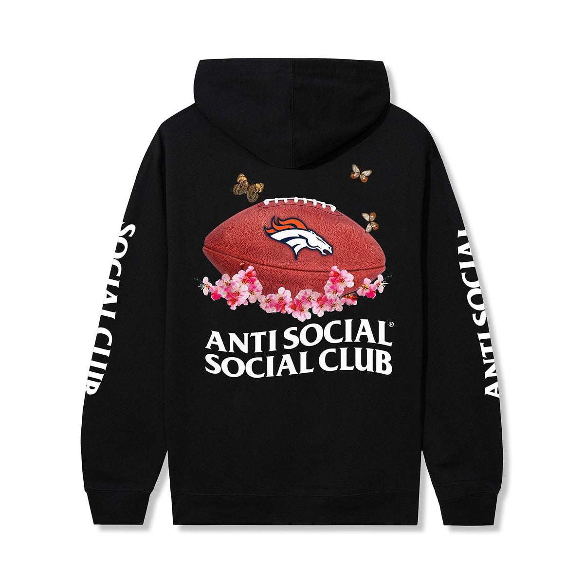 ASSC x Broncos Impact Blossom Hoodie - back