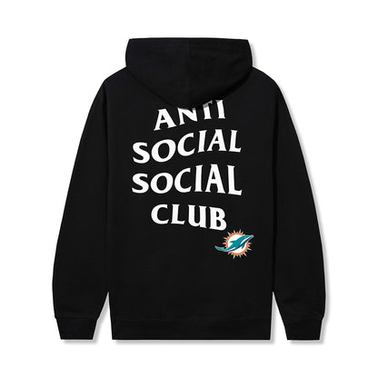 ASSC x Dolphins Snap Hoodie - back