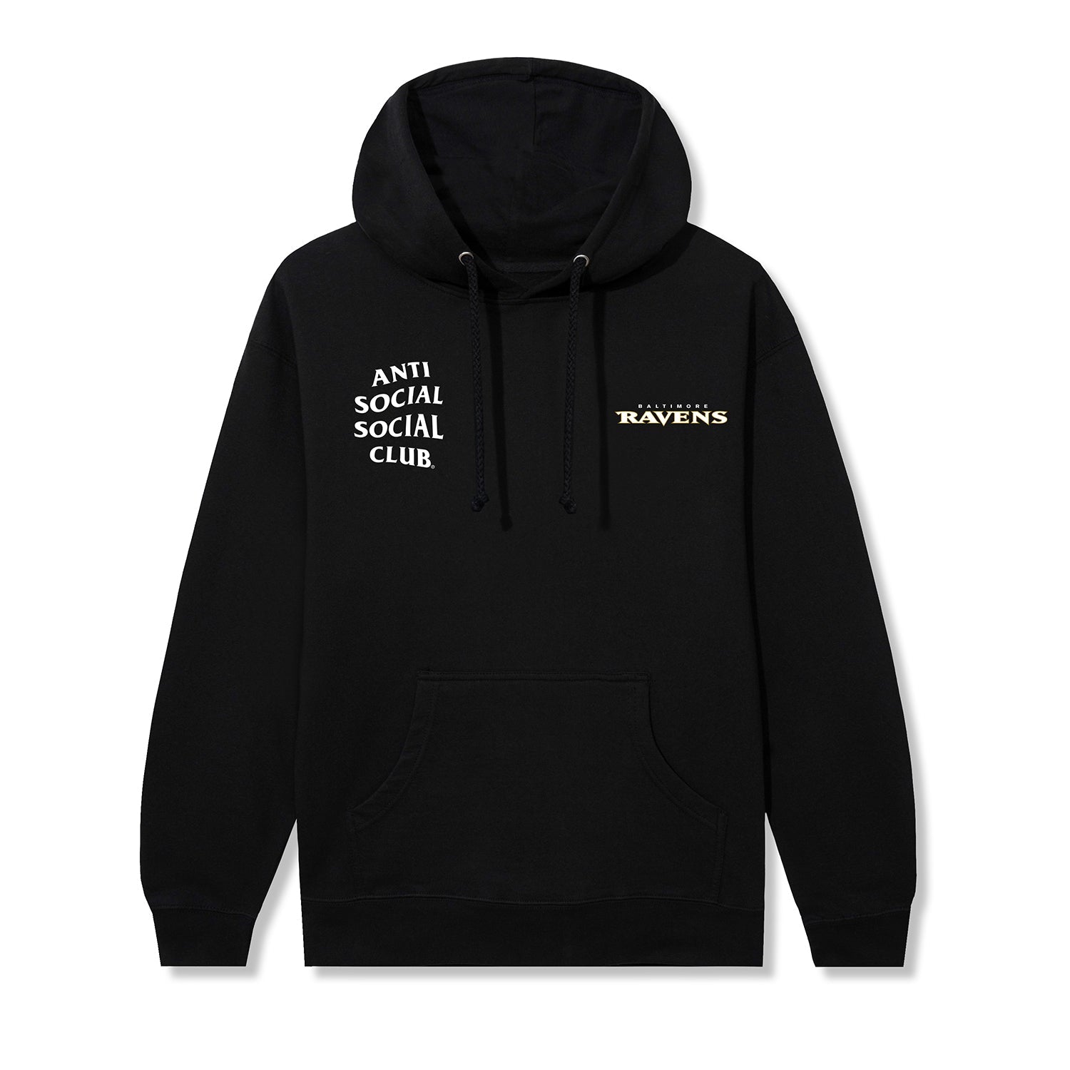 ASSC x Ravens Snap Hoodie – AntiSocialSocialClub